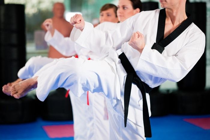 Experience fitness through fun in our Cardio Tae Kwon Do classes